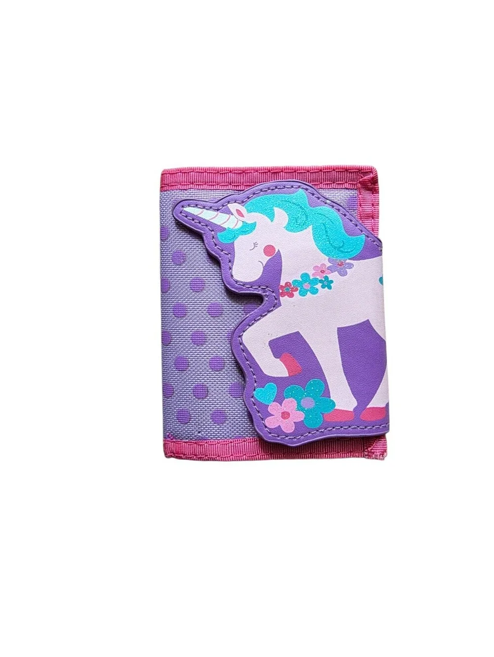 Stephen Joseph Kid's Tri-Fold Wallet Unicorn